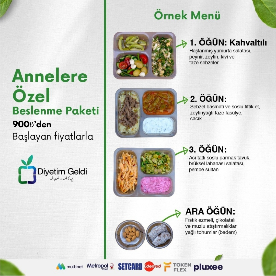 Annelere Özel Beslenme Paketi