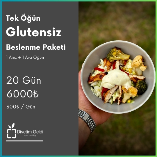 Tek Öğün Glutensiz Paket (20 Günlük)