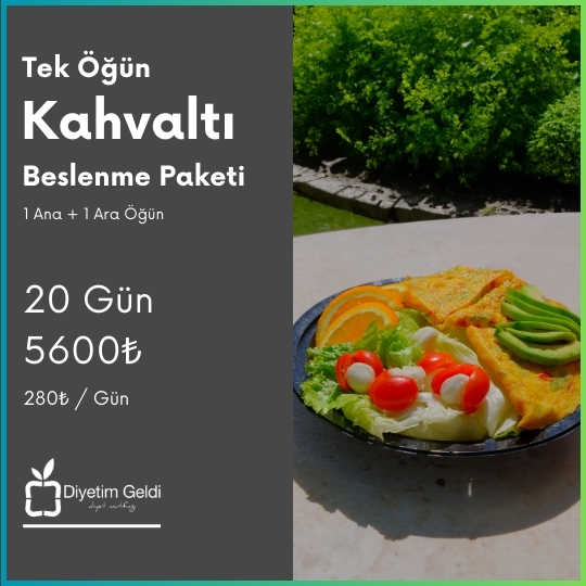 Tek Öğün Kahvaltı Paketi (20 Günlük)