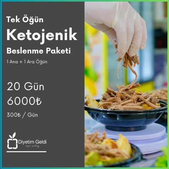 Tek Öğün Ketojenik Paketi (20 Günlük)