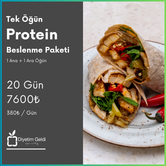 Tek Öğün Protein Paketi (20 Günlük)